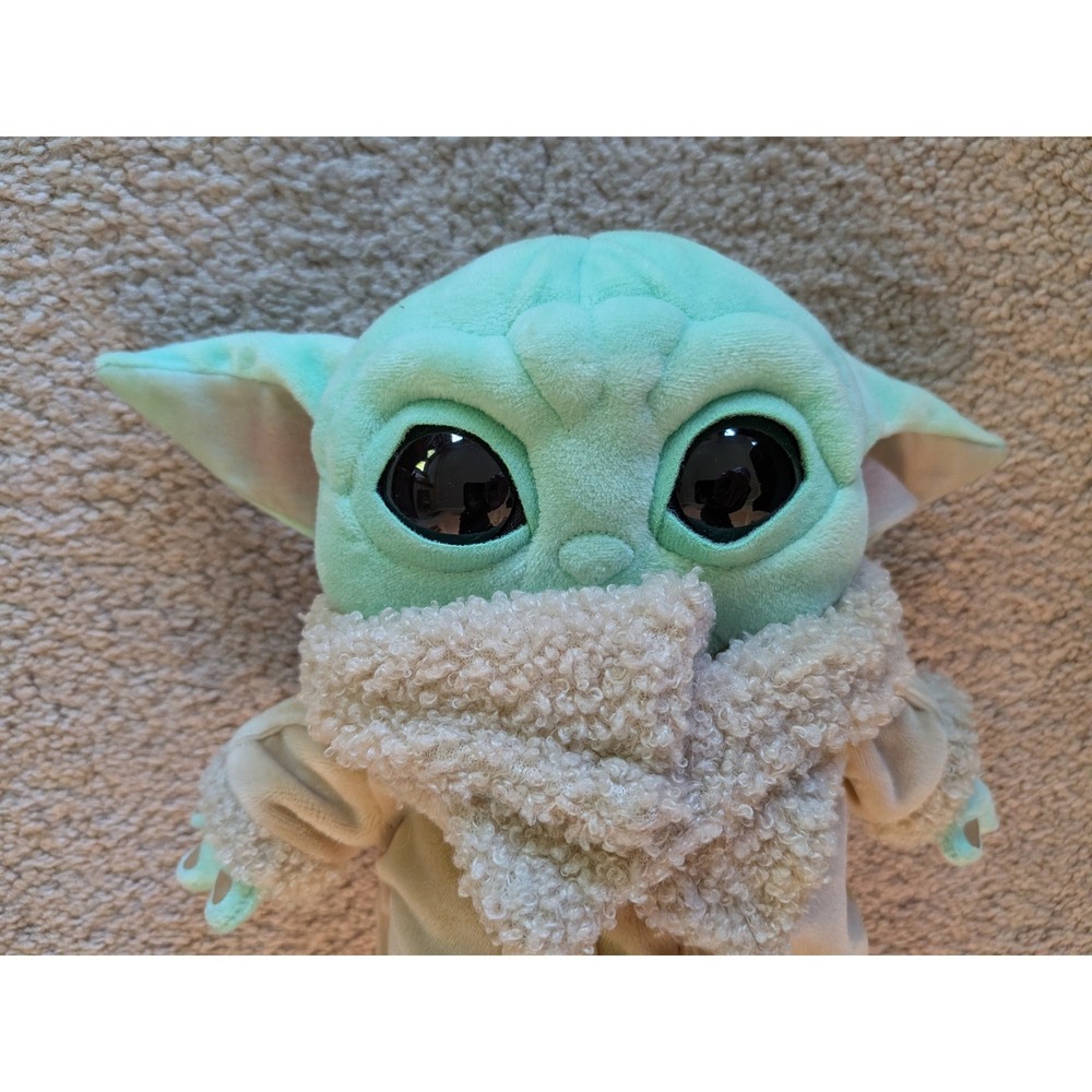 Mattel Star Wars The Child Grogu Plush Mandalorian GWH23 Green Tan 2020‎ Edition